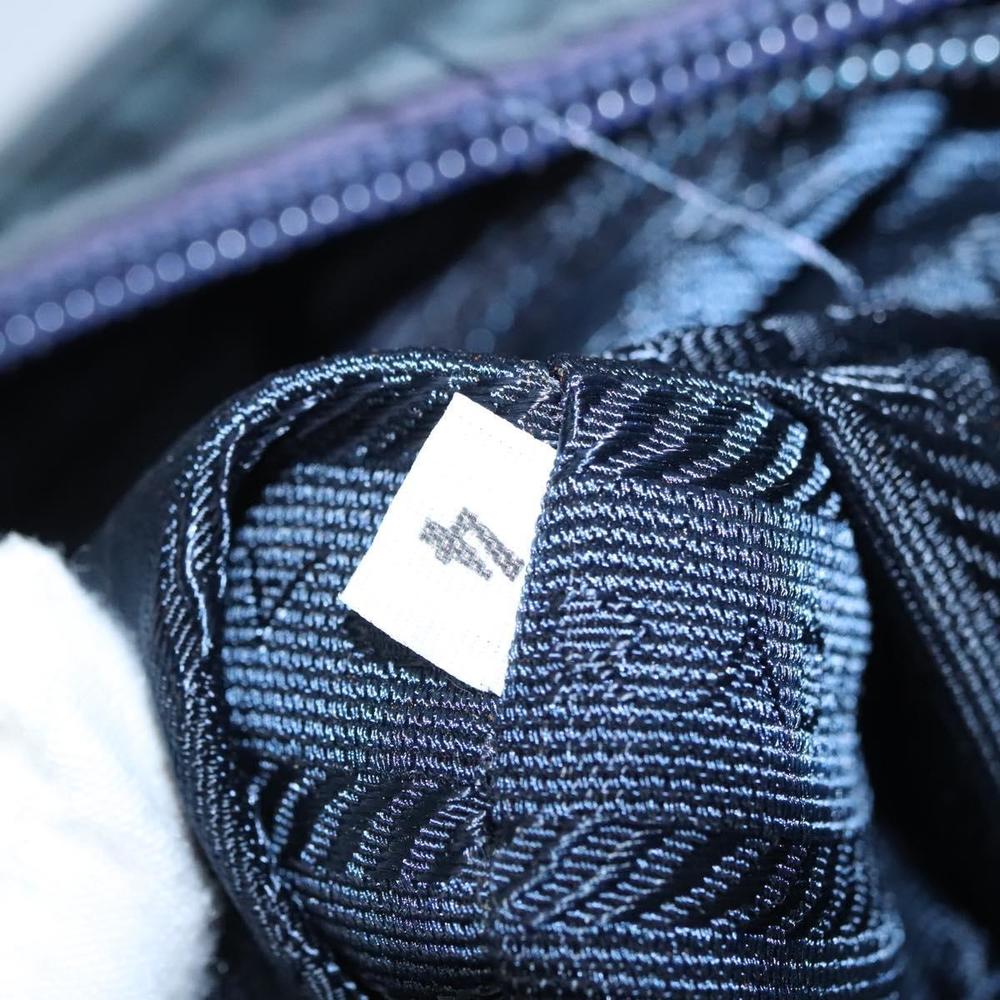 PRADA Hand Bag Nylon Navy Auth BA297 - Picture 11 of 16